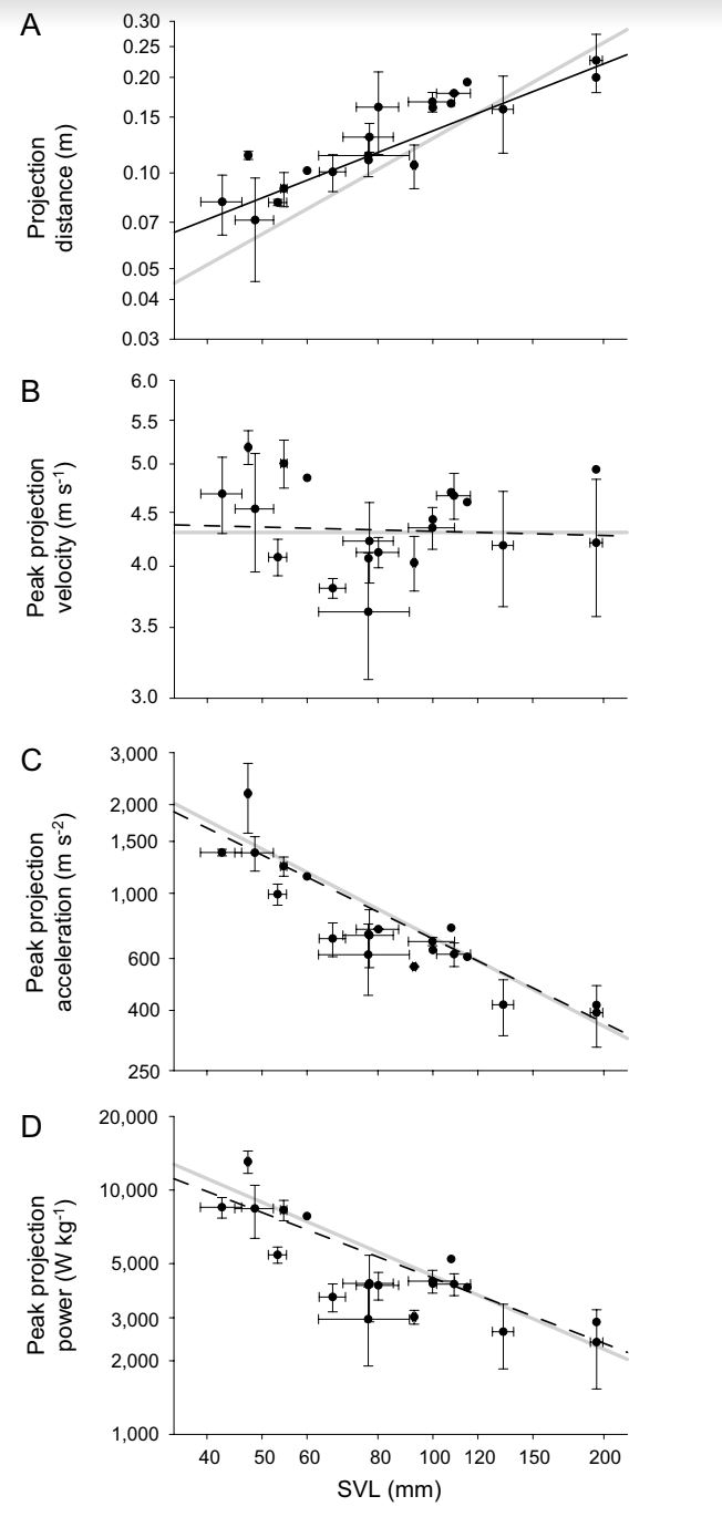 Scaling relationships from Anderson Figure 2